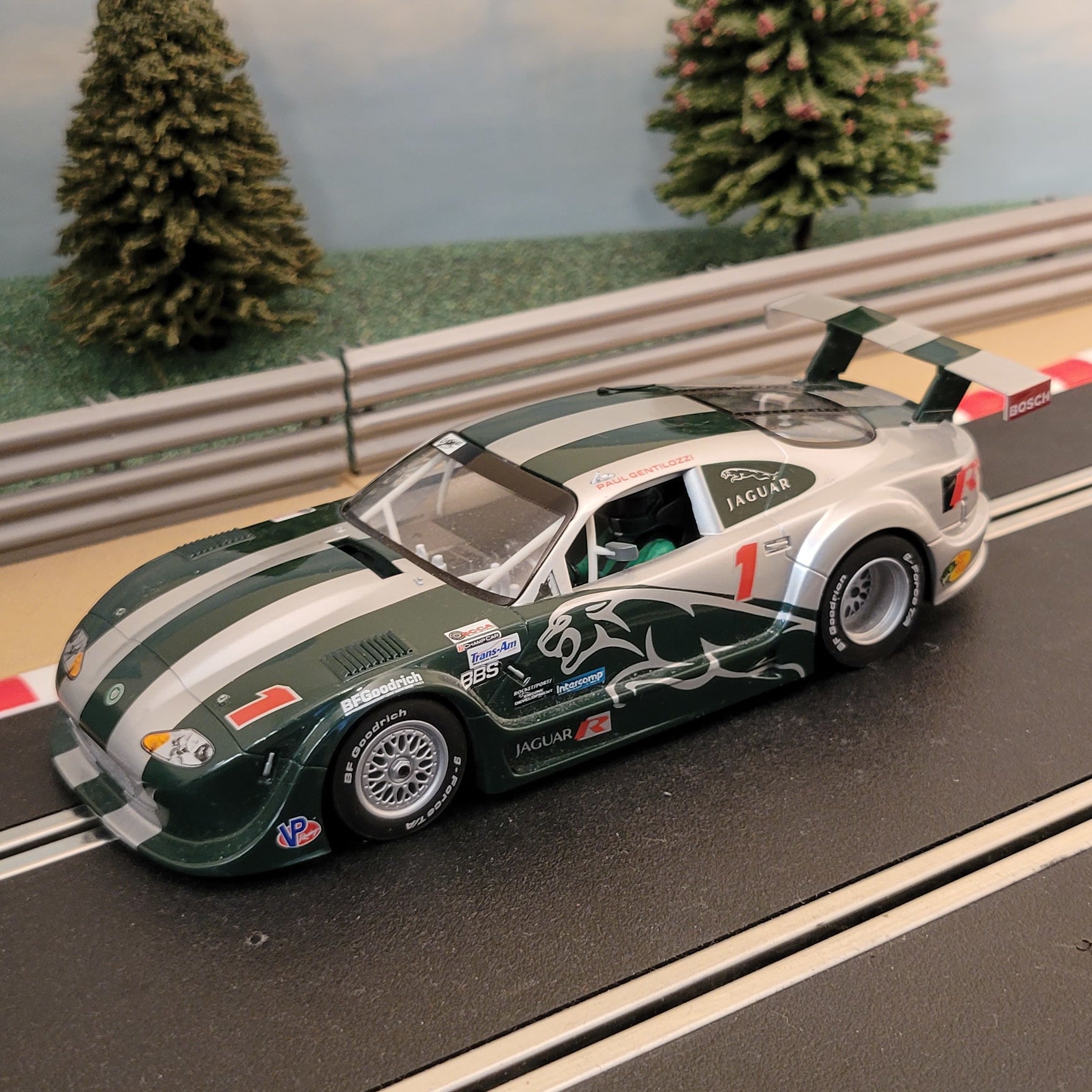 Scalextric 1:32 Car - C2711 Jaguar XKRS - Paul Gentilozzi #1 #J