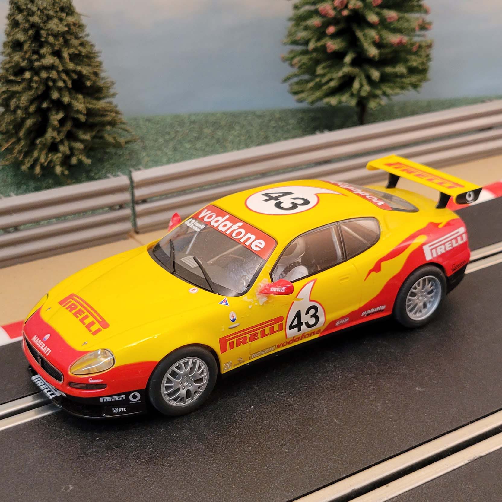 Scalextric 1 32 Car C2659 Maserati Coupe Cambiocorsa Trofeo LIGHTS Action Slot Racing