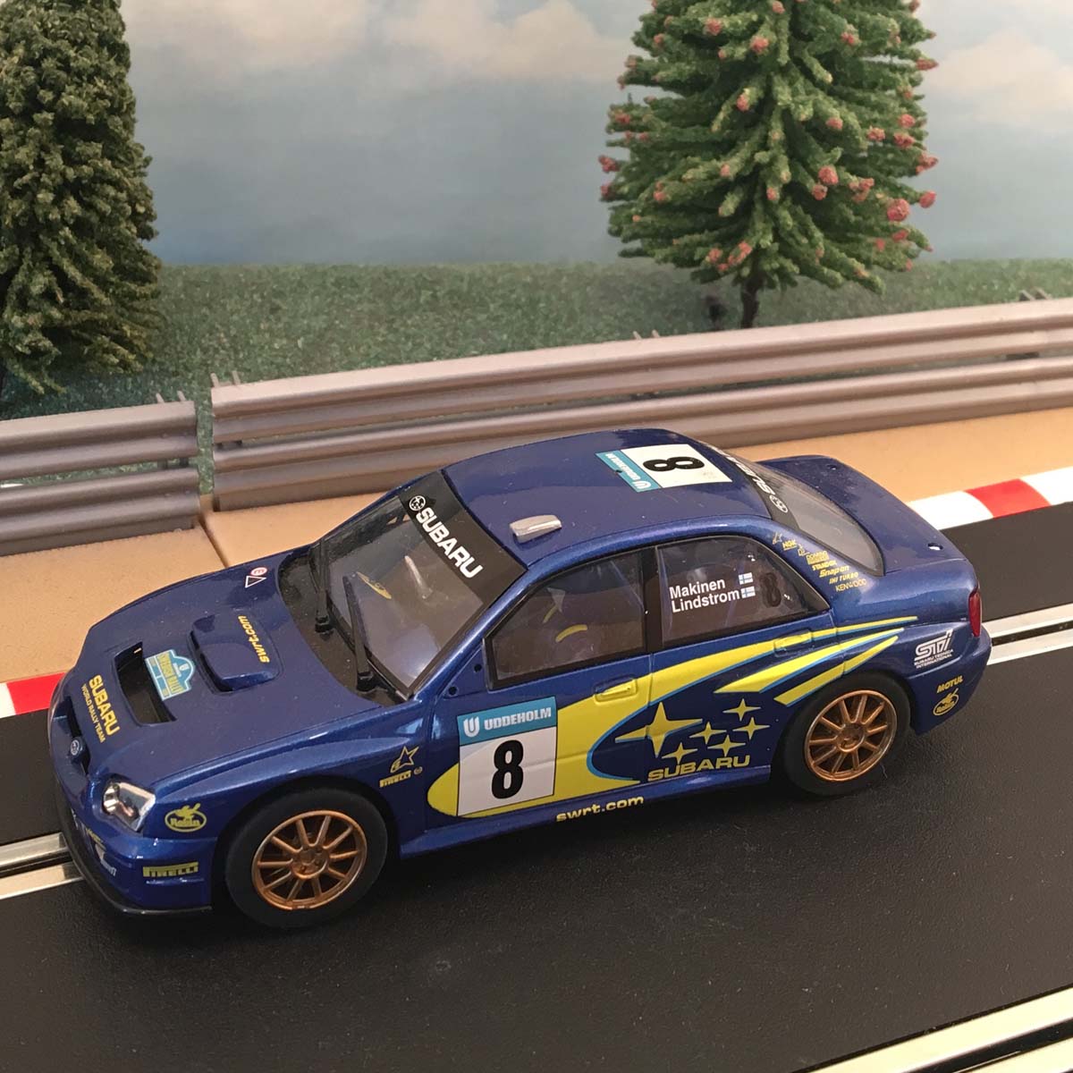 Scalextric subaru cheap impreza wrc