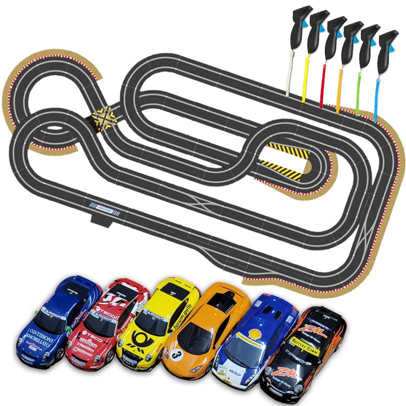 Scalextric Sport 1 32 Diseno de circuitos y coches ARC Pro AS12 Action Slot Racing