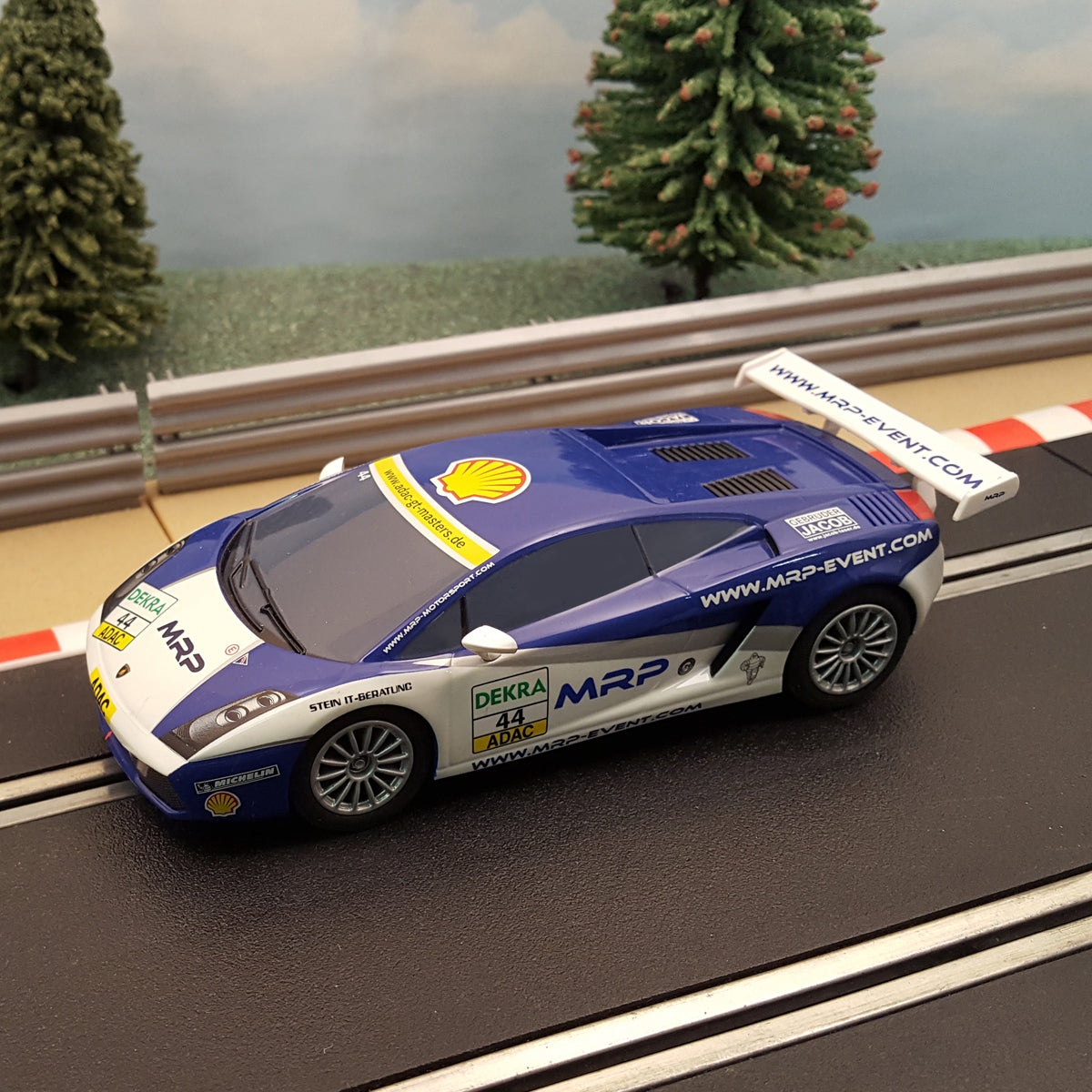 Scalextric 1:32 Car - C3135 Lamborghini Gallardo MRP #44 #Q