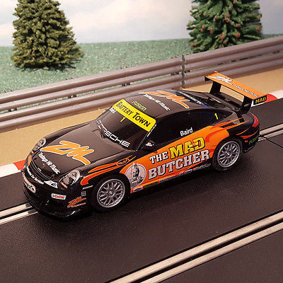 Scalextric 1 32 Car C3132 Porsche 997 The Mad Butcher 1 Action Slot Racing