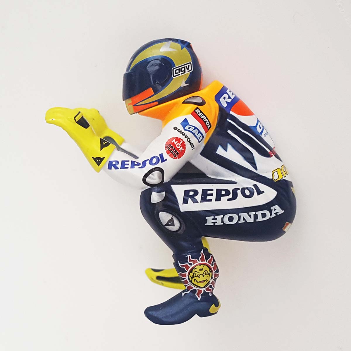 Scalextric Motorbike MotoGP Figure - Valentino Rossi Repsol Honda