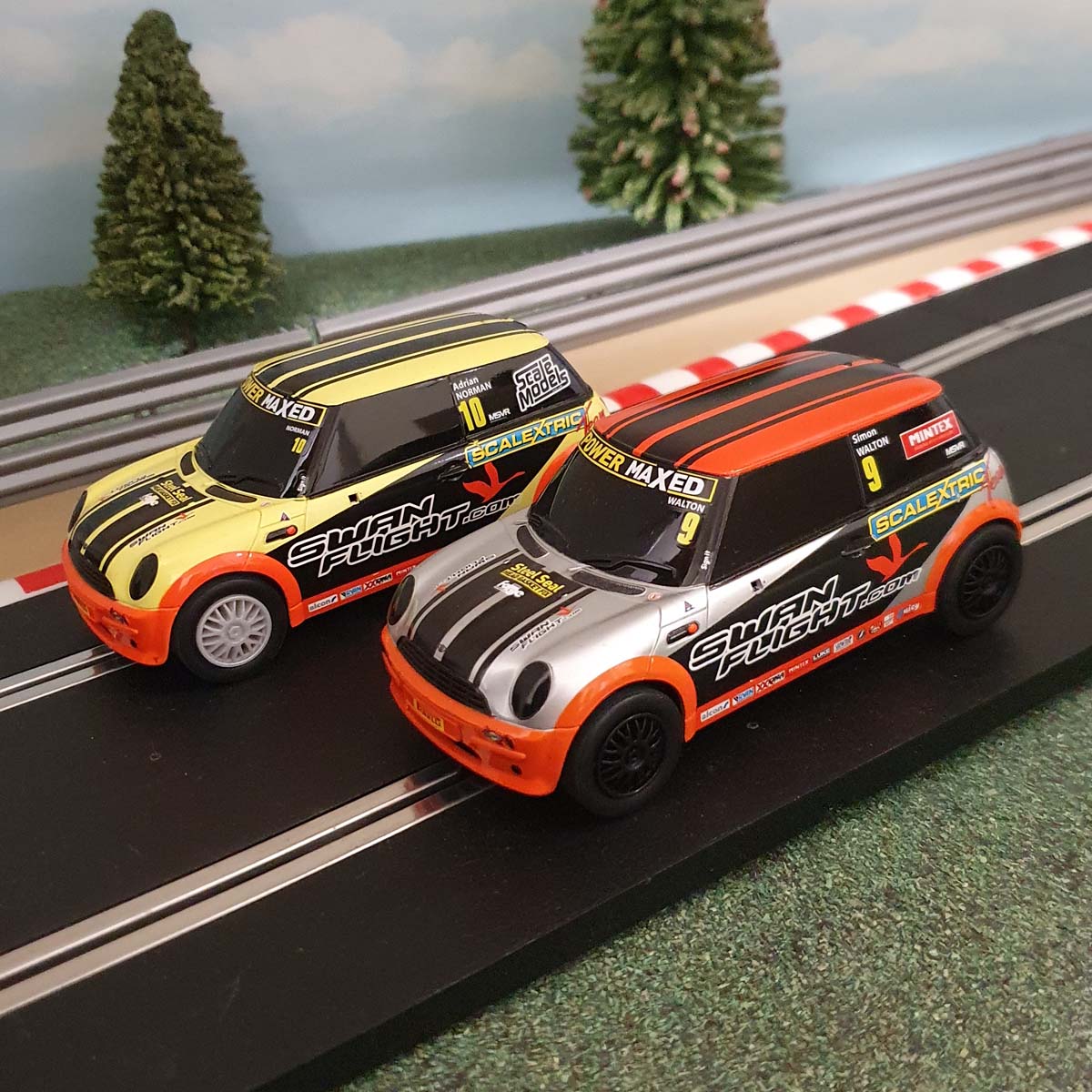 Scalextric cars cheap mini cooper