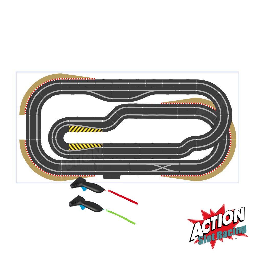 Juego de pistas Scalextric Sport Digital 1 32 Diseno compacto ARC Pro AS11