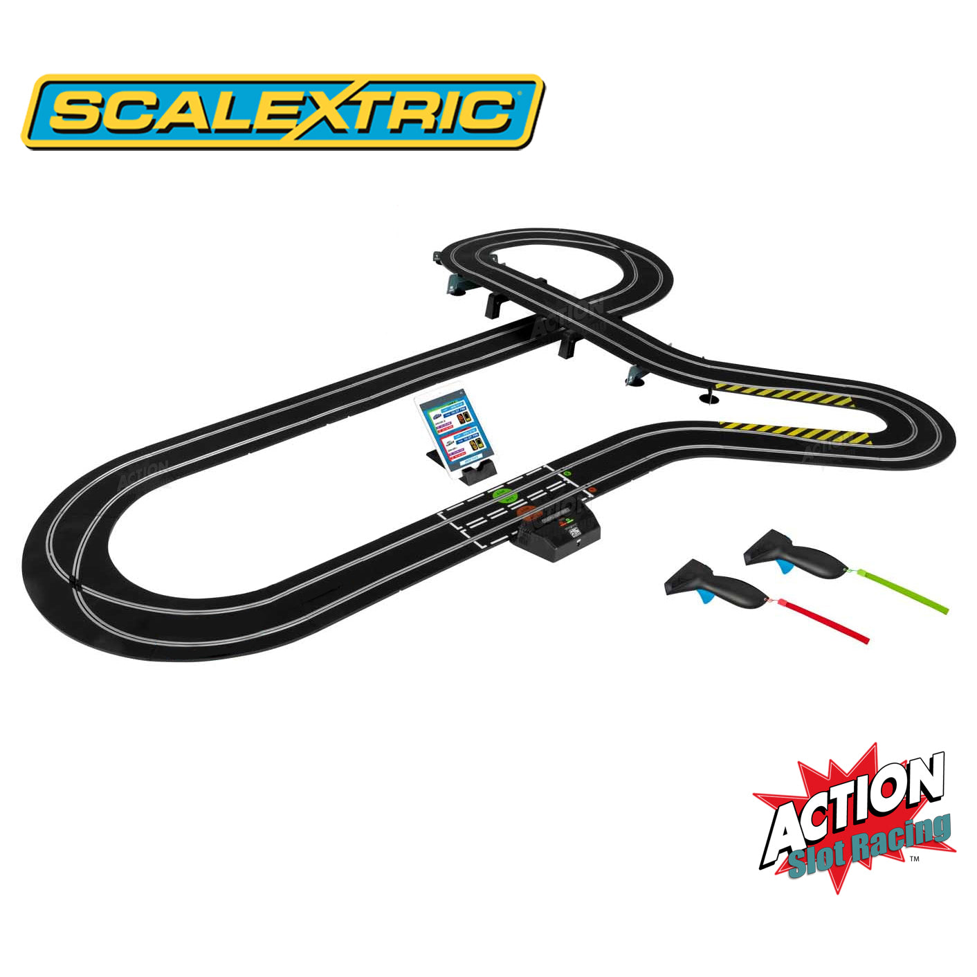 Juego de pistas Scalextric Sport 1:32 - Diseño grande con coches