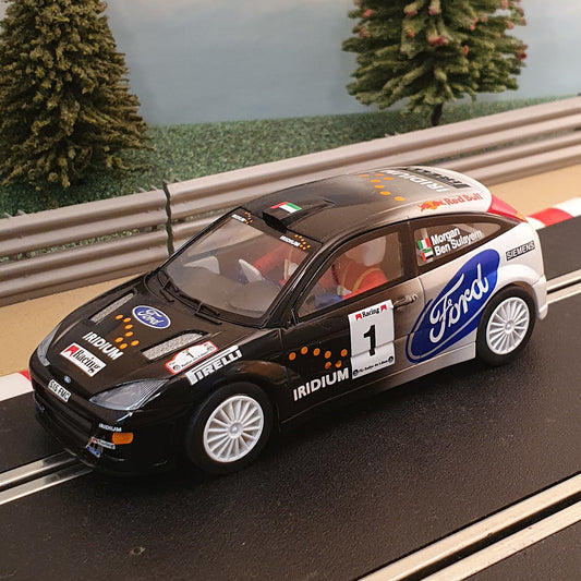 Coche Scalextric 1:32 - C2175 - Ford Focus Iridium WRC Nº 1 Morgan &amp; Sulayem