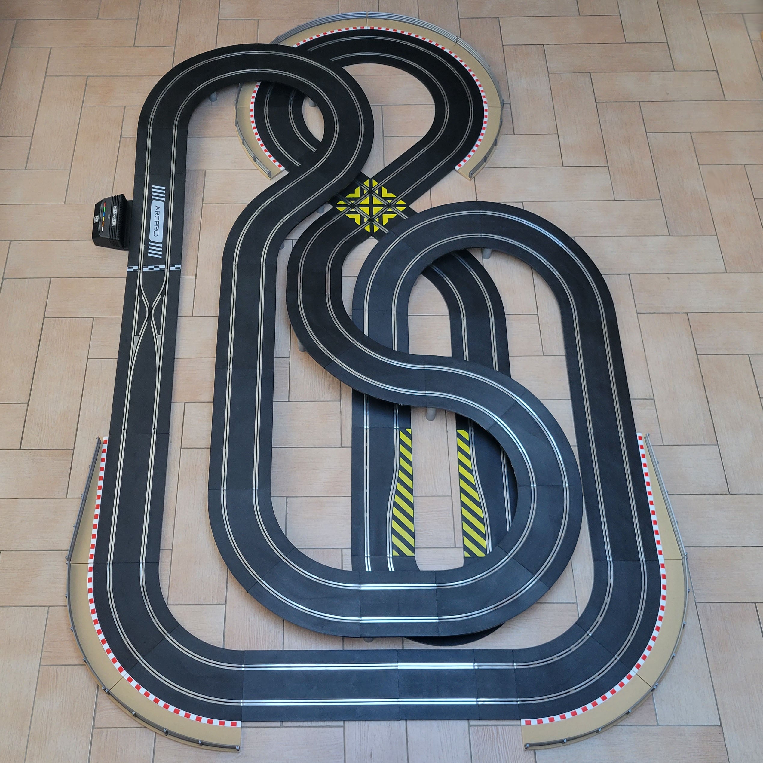 Scalextric Sport 1 32 Track Set Huge Layout ARC Pro AS5