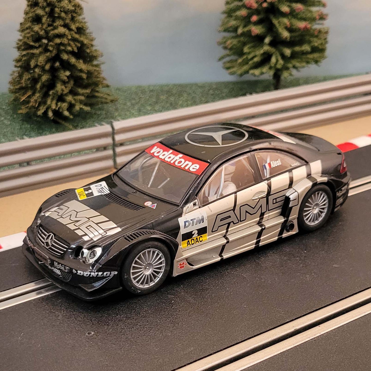 Scalextric 1:32 Car - C2392 Black Mercedes CLK DTM #2 #LFWMS