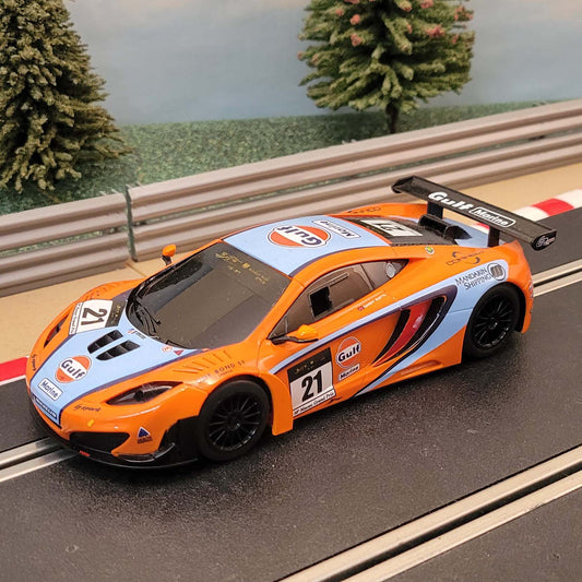 Scalextric 1:32 Car - C3287 McLaren MP4-12C GT3 Gulf #21 #F