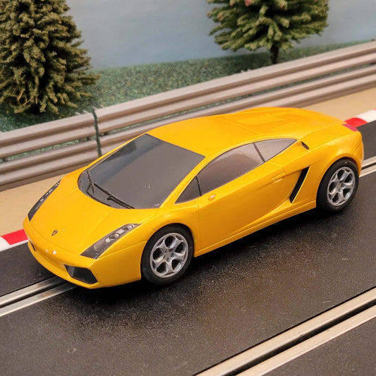 Scalextric 1:32 Car - Metallic Yellow Lamborghini Gallardo #J