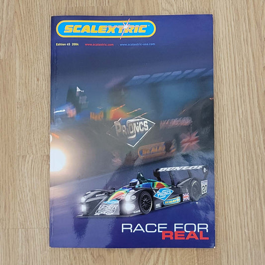 Scalextric Catalogue C8162 - Edition 45 2004 - A4 Size