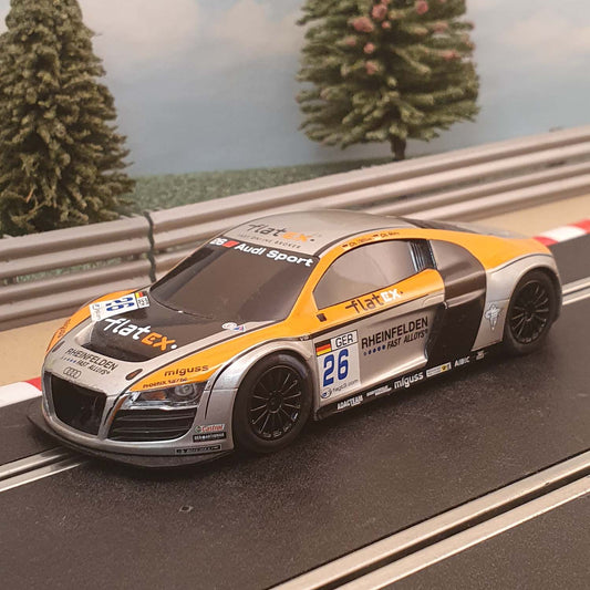 Scalextric 1:32 Car - Audi R8 GT3 FlatEX #26 #B