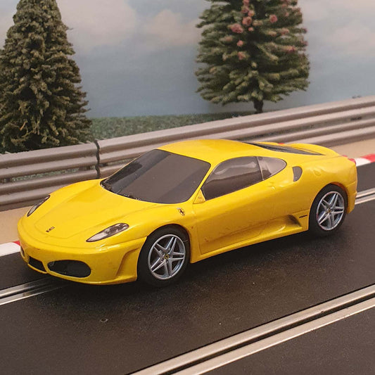 Coche Scalextric 1:32 - Amarillo Ferrari F430 #Q