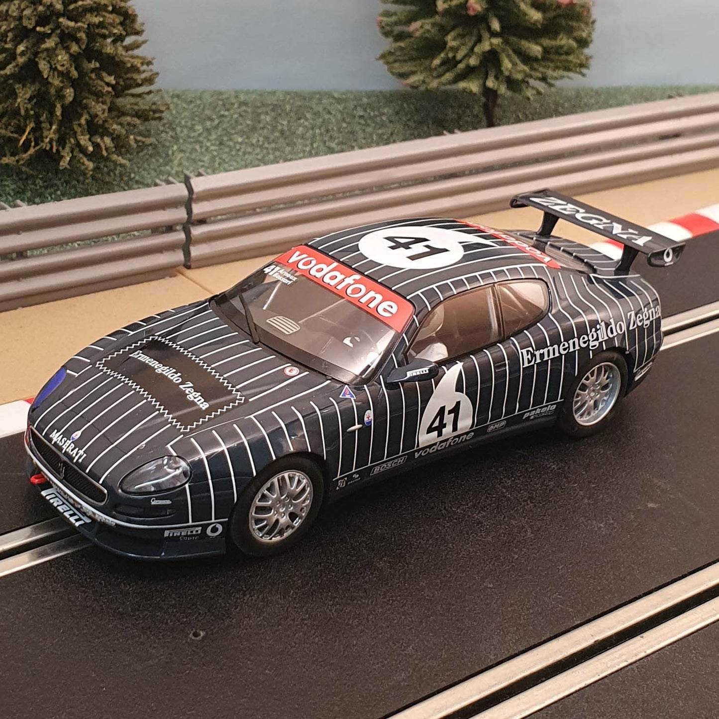 Scalextric 1:32 Car - C2505 Maserati Cambiocorsa Trofeo 2003 #41 *LIGHTS* #K