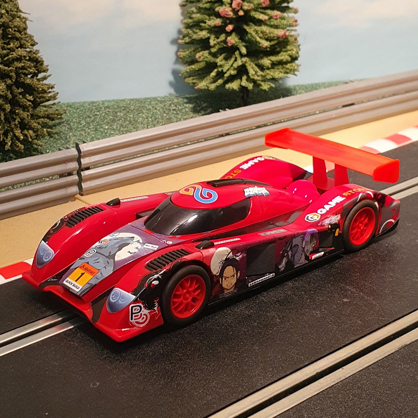 Scalextric 1:32 Start Car - Le Mans Prototype Anime Team Sunset Werewolf #D