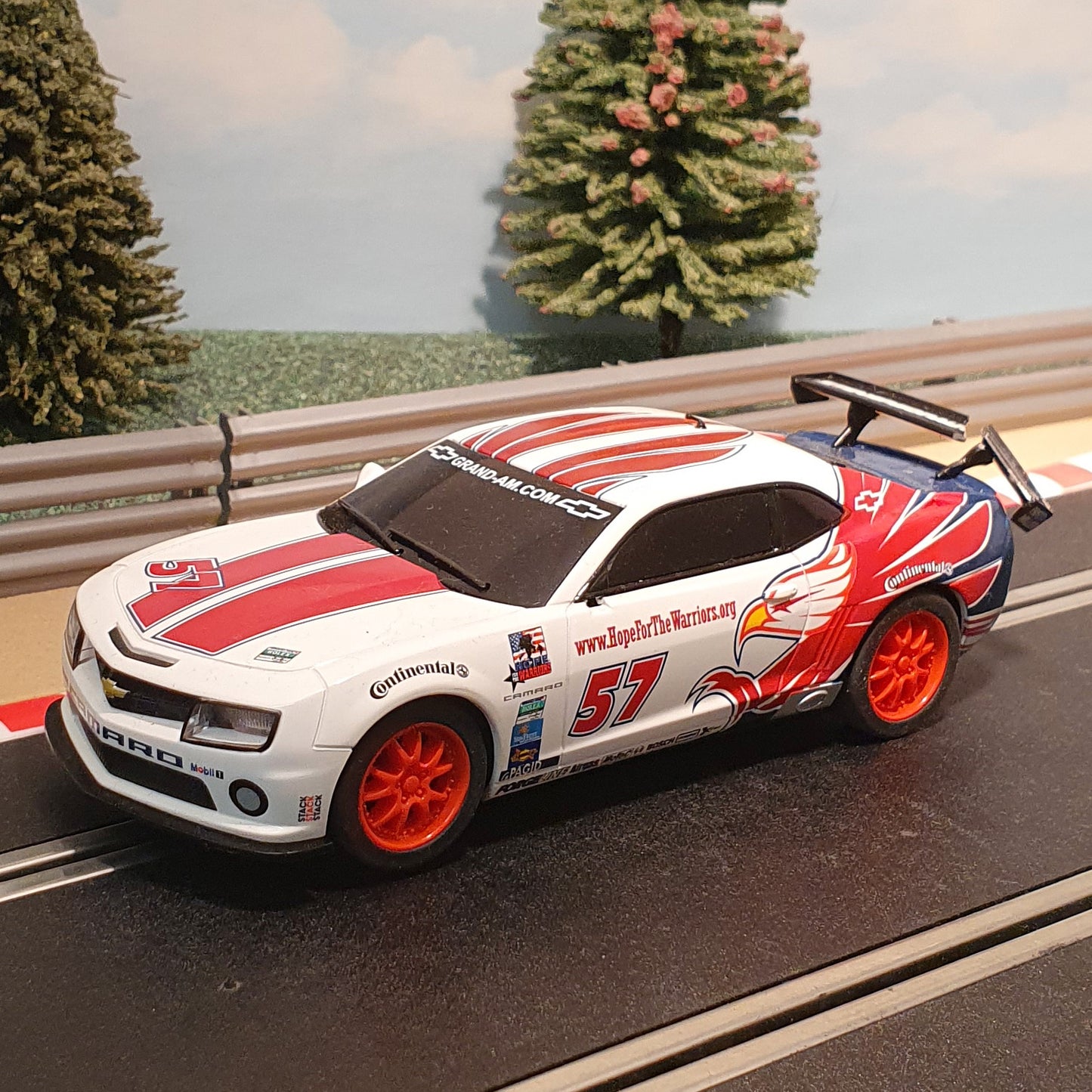 Scalextric 1:32 Car - C3289 Chevrolet Camaro GS 2013 #57 #J