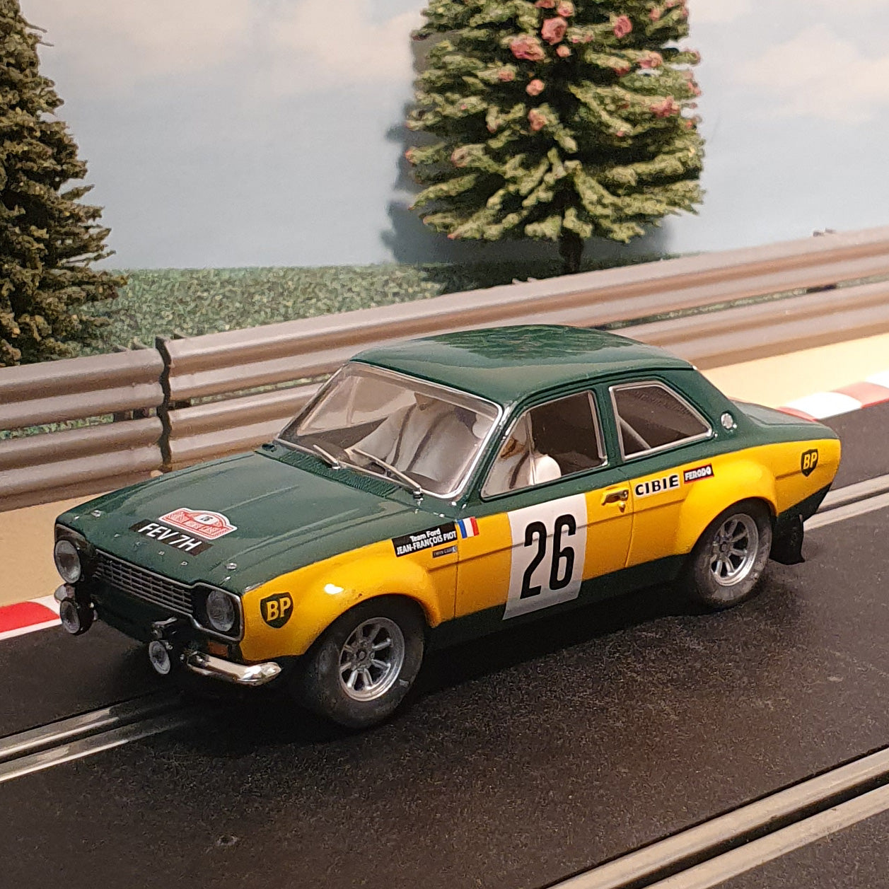 Coche Scalextric 1:32 - Ford Escort Mk1 RS1600 1969 Monte Carlo #26 #B