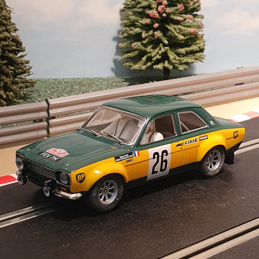 Coche Scalextric 1:32 - Ford Escort Mk1 RS1600 1969 Monte Carlo #26 #B