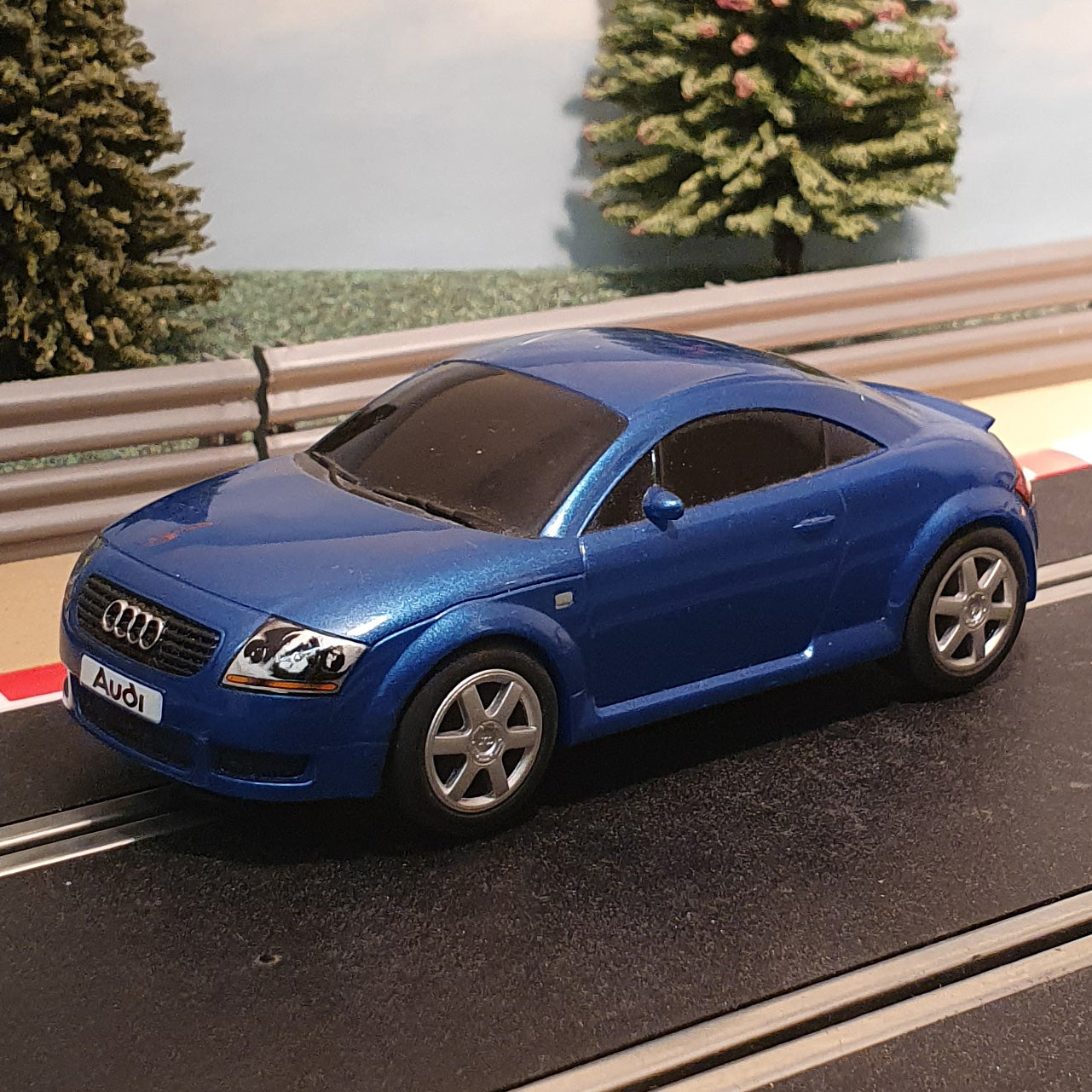 Scalextric 1:32 Car - C2507 Metallic Blue Audi TT #J