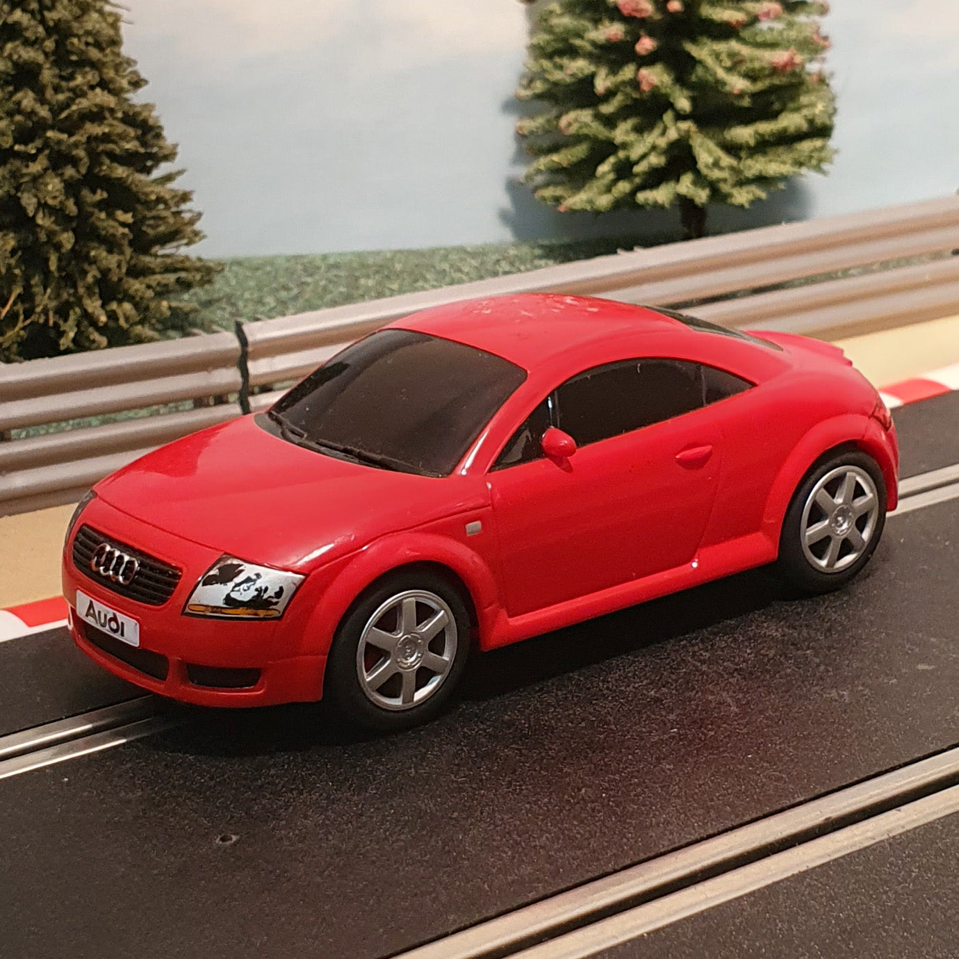 Scalextric 1:32 Car - C2611 Red Audi TT #J