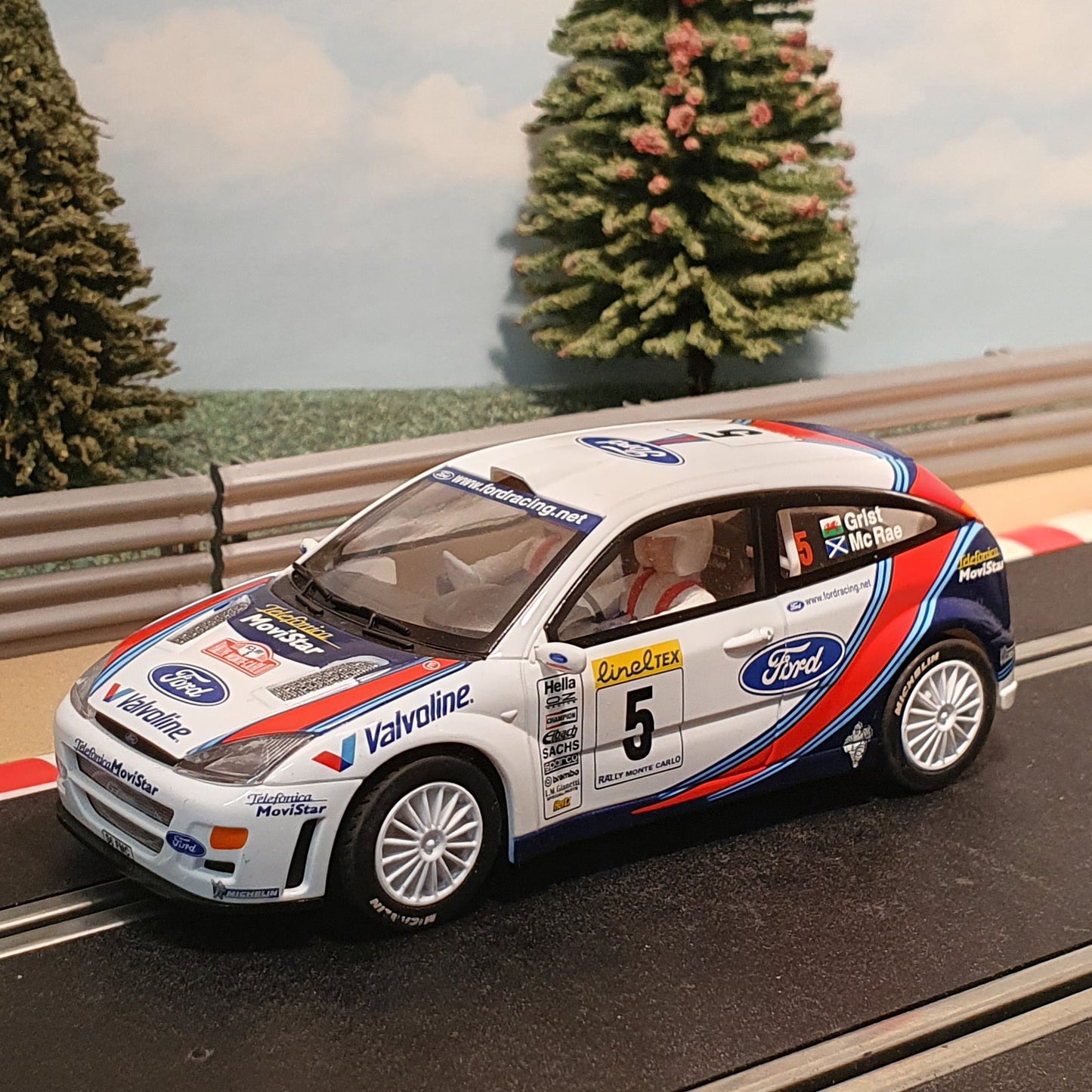 Coche Scalextric 1:32 - C2176 Ford Focus WRC McRae #5 #K