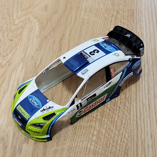 Coche Scalextric 1:32 - C2802 Ford Focus 4WD WRC 2006 #3 Gronholm *LUCES* #E