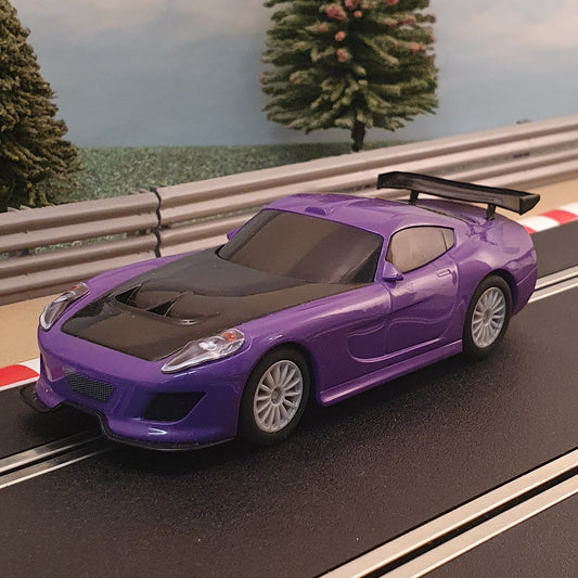 Scalextric 1:32 Car - Purple GT Lightning #H