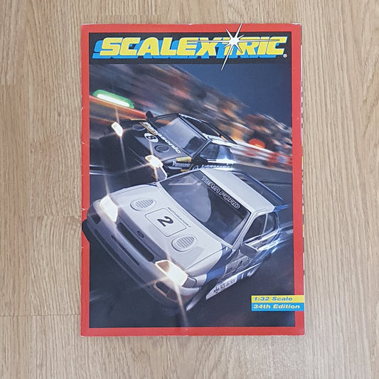 Revista de literatura del catálogo Scalextric - C507 1993 34ª edición Tamaño A4