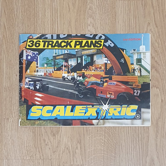 Literatura del catálogo Scalextric - C501 1993 3.ª edición 36 planos de vías #A