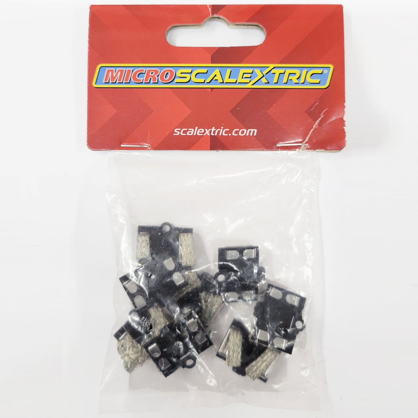 Micro Scalextric 1:64 Spare Guide Plates & Pick-up Braids with Pins G8047