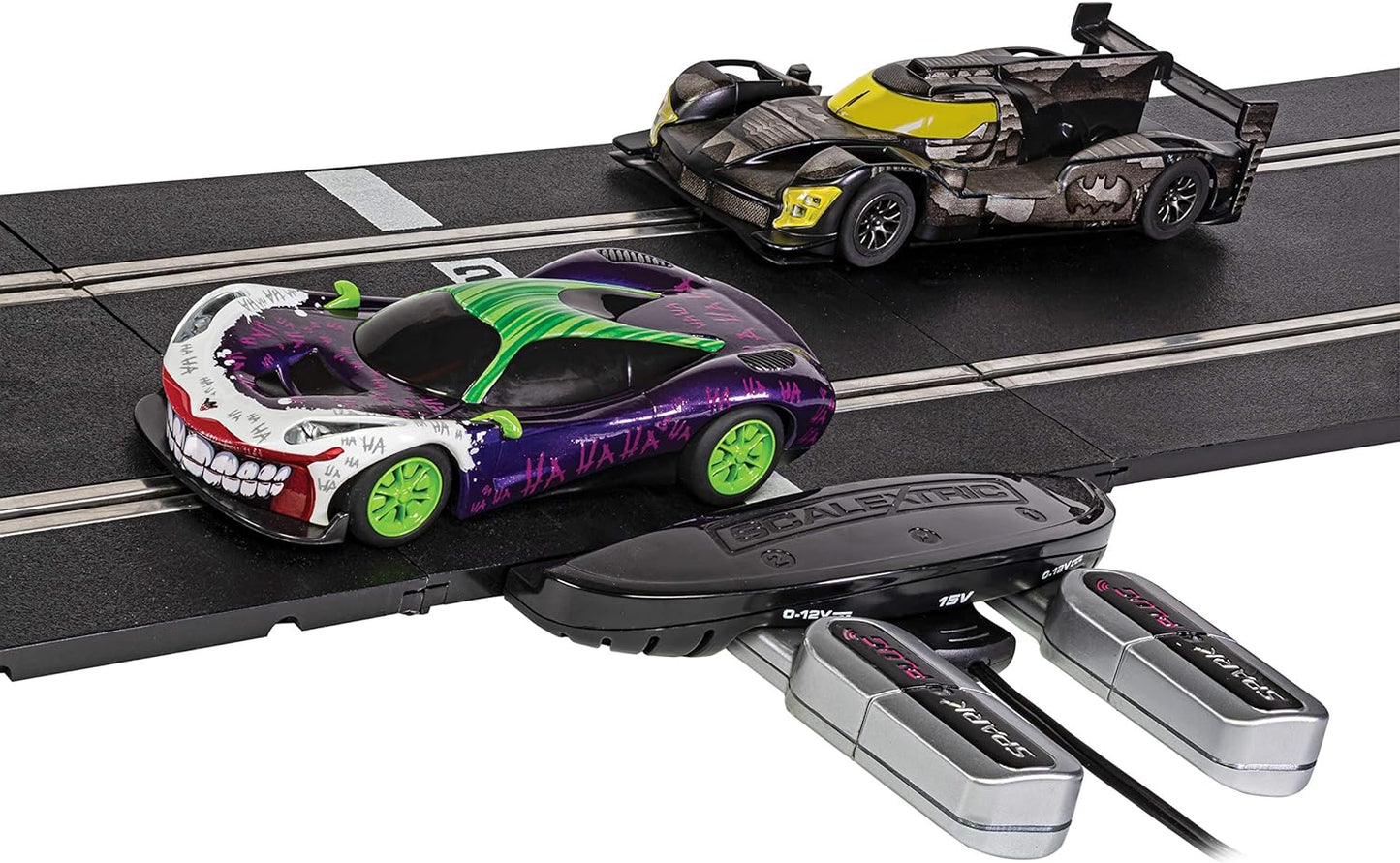 Scalextric Sport 1:32 Track Set Layout - C1415 Spark Plug - Batman vs Joker