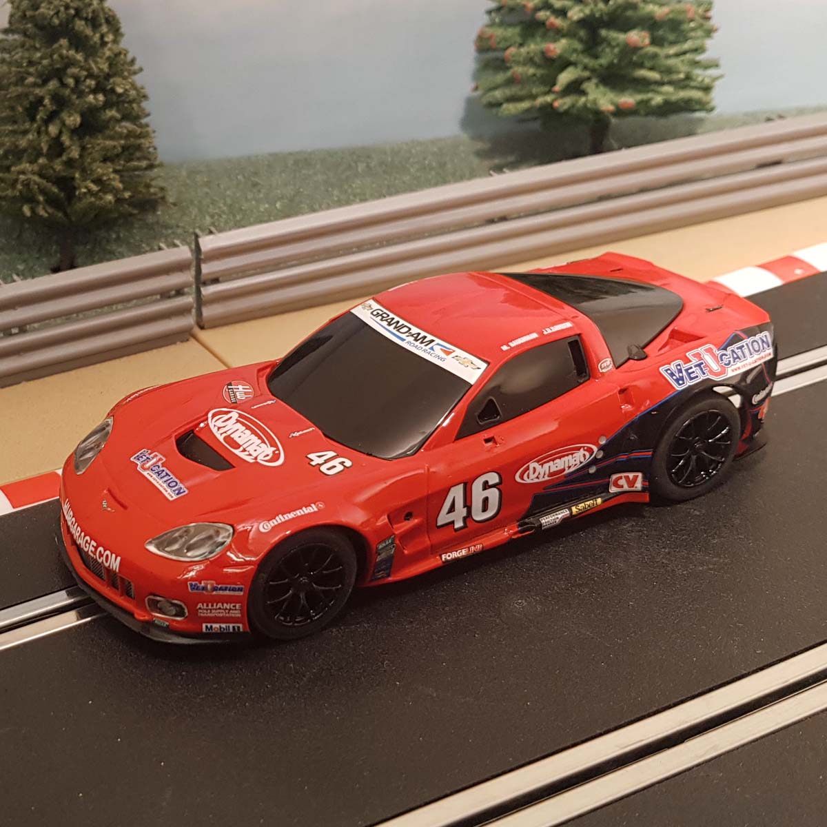 Coche Scalextric 1:32 - Rojo 2013 Corvette C6R #46 #MWS