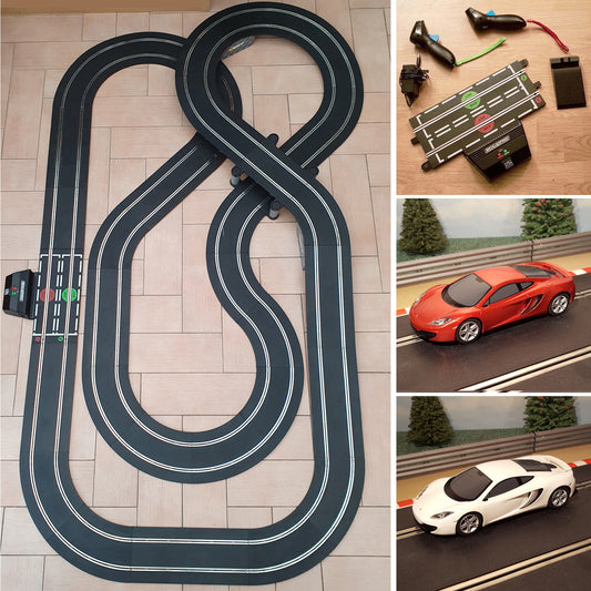 Scalextric Sport 1:32 Track Set Layout With McLaren Cars ARC Air #AS9