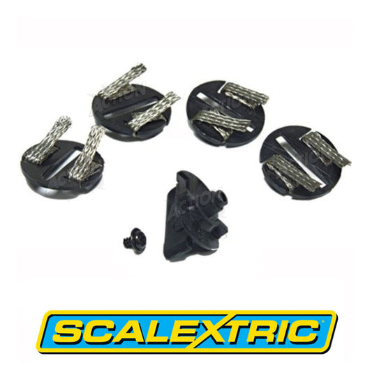 Hoja guía Scalextric Sport C8329 y 4 placas trenzadas NUEVO