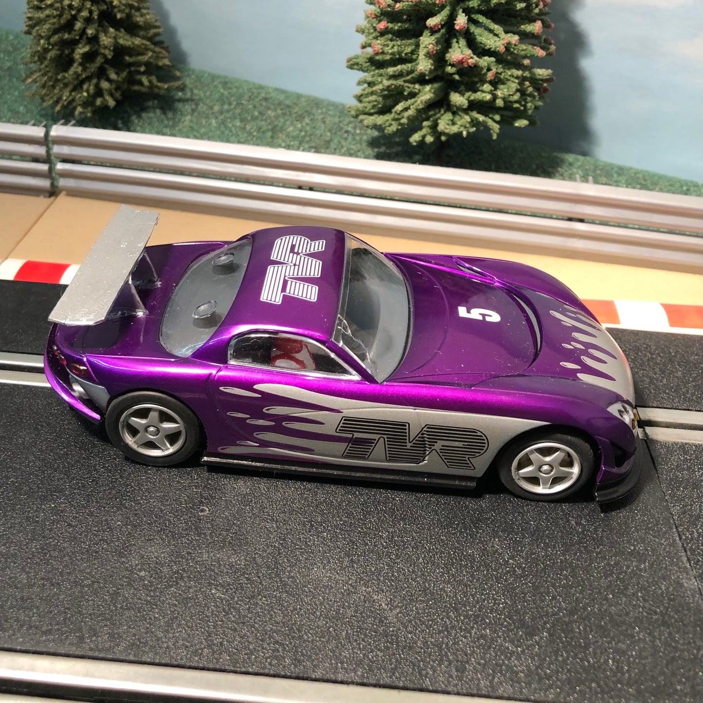 Scalextric 1:32 Car - C2356 Purple TVR #5 #J