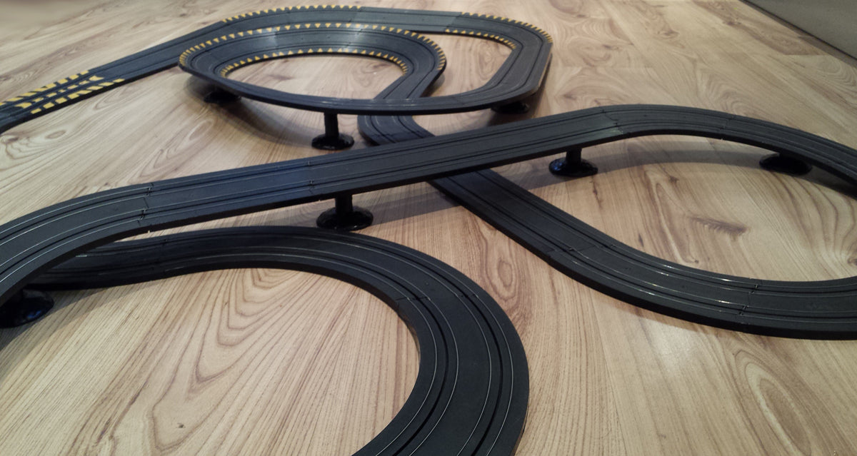 Micro Scalextric 1:64 Extended Track Layout #KC