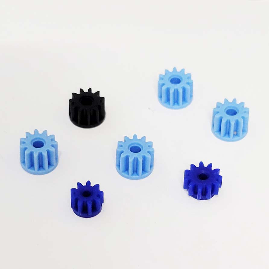 Scalextric W8200 C8403 Blue & Black Pinion Gears #Lot B