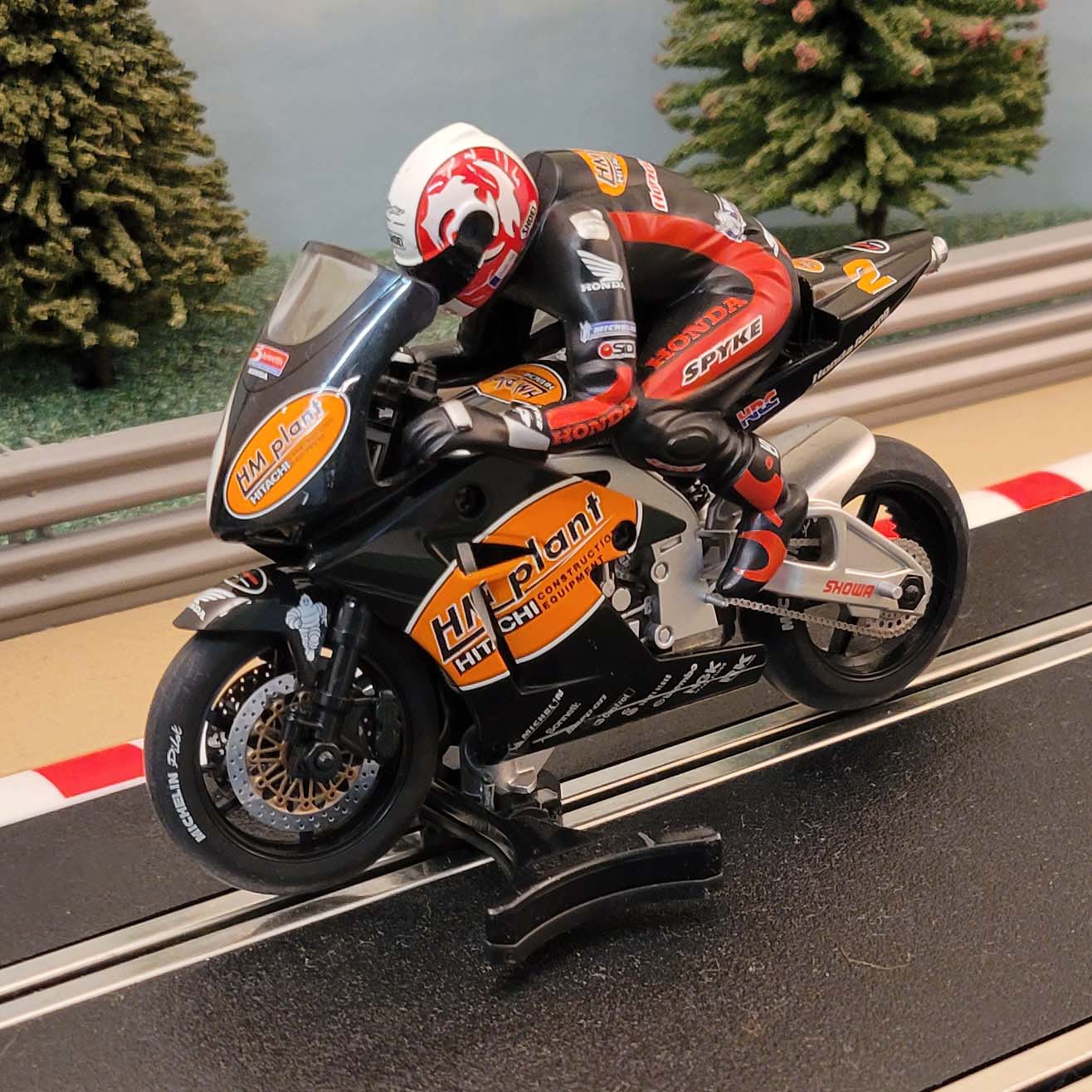 Scalextric 1:32 MotoGP Motorbike - C6018 Honda CBR 1000RR Fireblade Rutter #2 #H