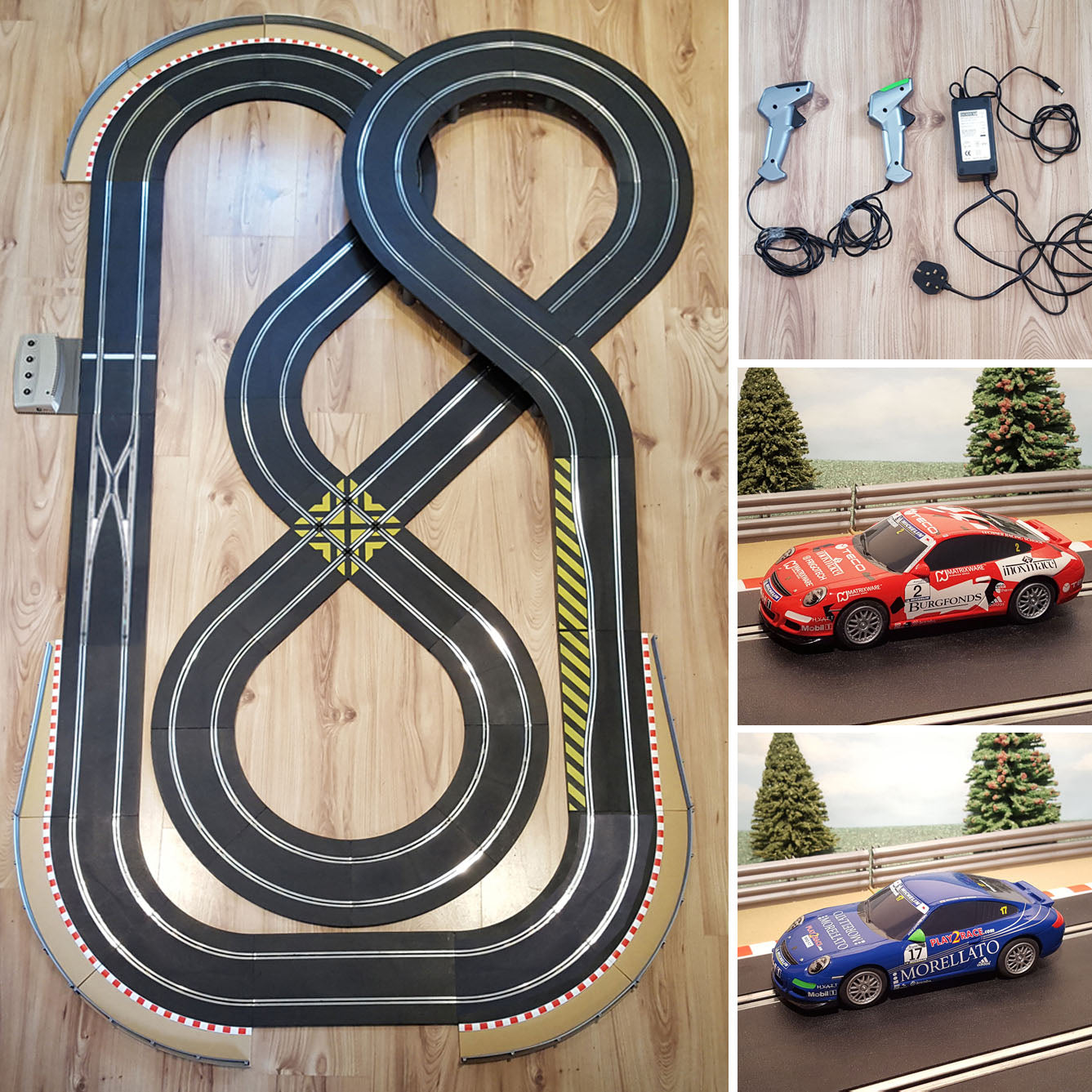 Scalextric Digital Layouts Action Slot Racing