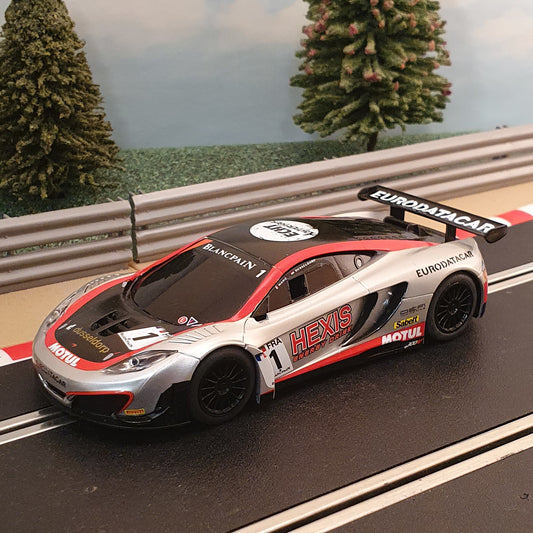 Coche Scalextric 1:32 - C3382 McLaren MP4-12C GT3 HEXIS #1 #MW