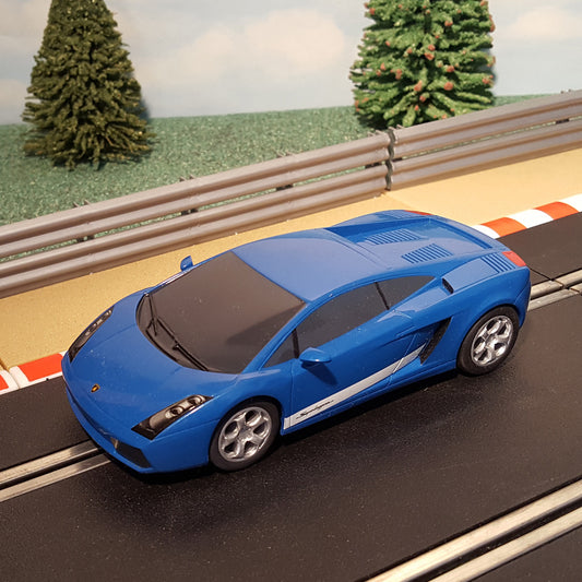 Scalextric 1:32 Car - Blue Lamborghini Gallardo #A