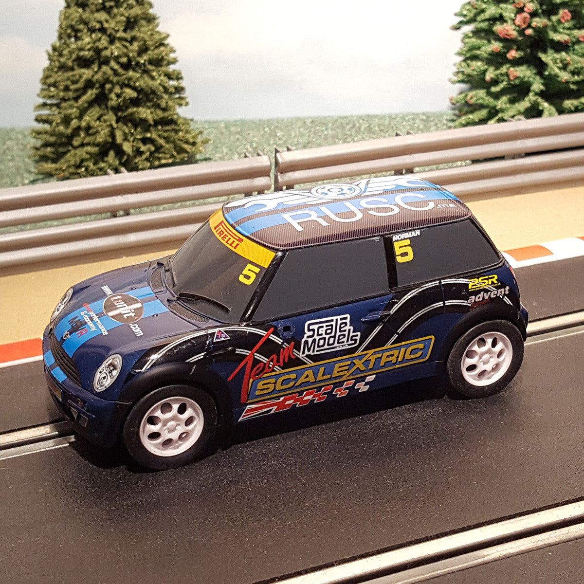 Scalextric 1:32 Car - C3563 BMW Mini Cooper 'Team Scalextric' RUSC #5 Norman #M