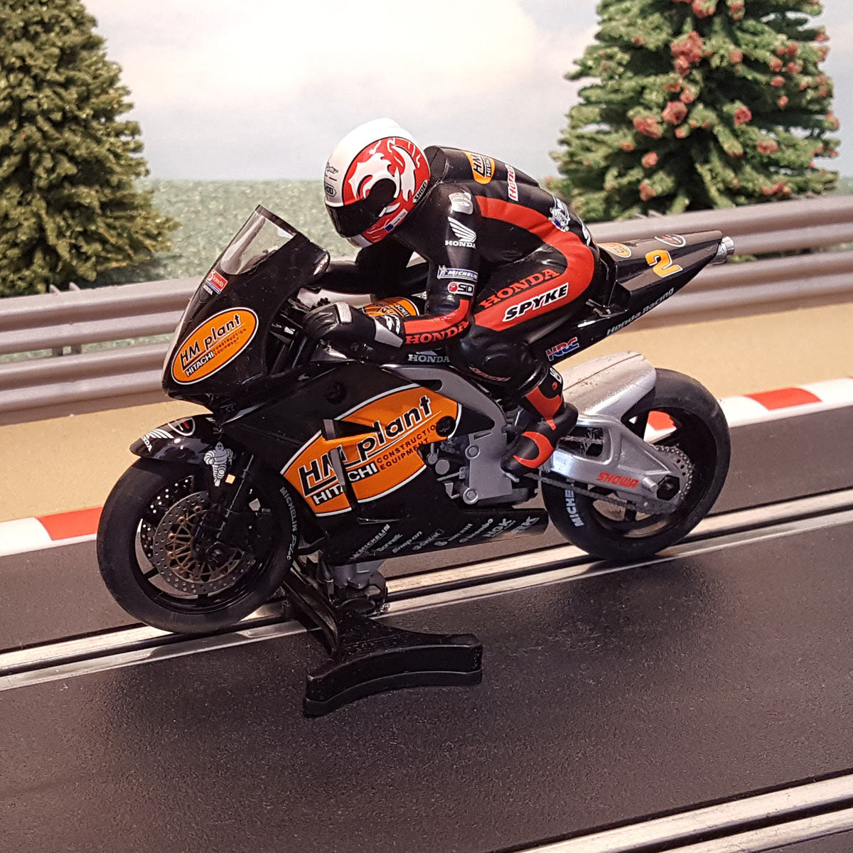 Scalextric 1:32 Motorbike - C6018 Honda CBR 1000RR Fireblade Michael Rutter #2