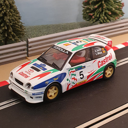 Scalextric 1:32 Car - Toyota Corolla WRC Castrol #5 Sainz #Ax