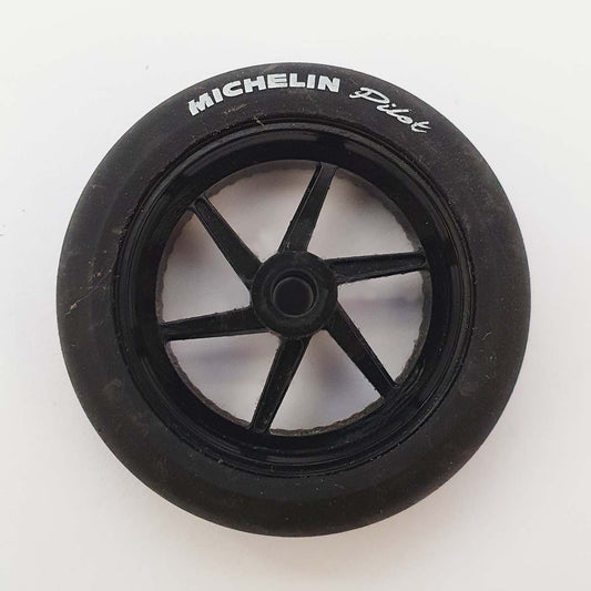 Scalextric MotoGP Motorbike Rear Wheel & Tyre - W9235 W8894 Black