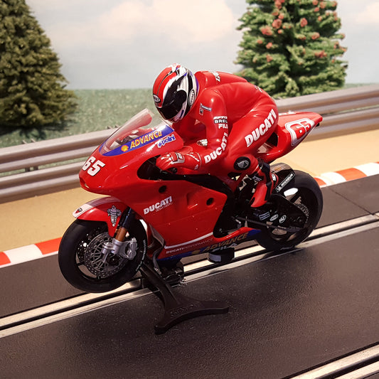 Scalextric 1:32 MotoGP Motorbike C6008 - Red Ducati GP "Capirossi" #65