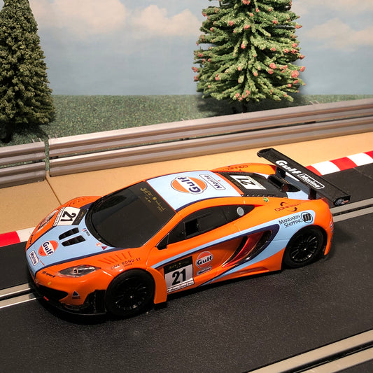 Scalextric 1:32 Car - C3287 McLaren MP4-12C GT3 Gulf #21 #MW