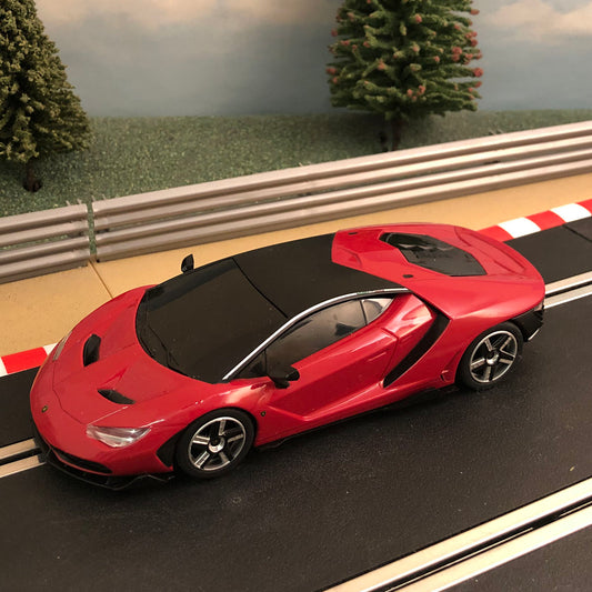 Coche Scalextric 1:32 - Lamborghini Centenario Rojo