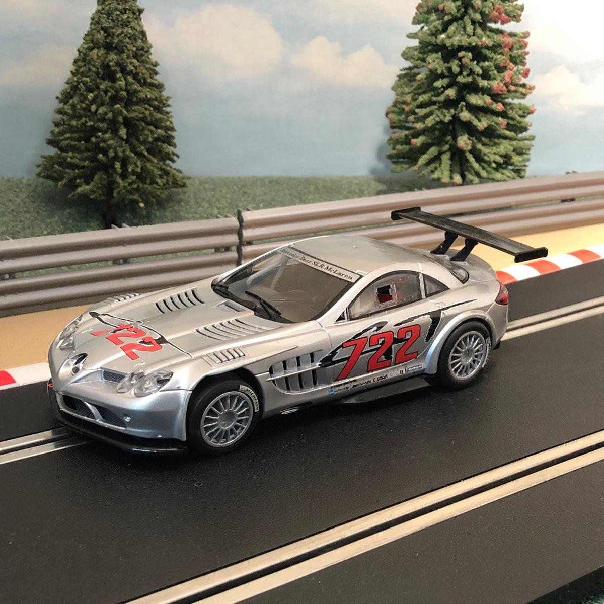 Scalextric 1:32 Car - C3010 Mercedes SLR McLaren 722 GT *LIGHTS* #M